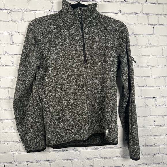 Avalanche Other - Avalanche Outdoor Supply Co. Men's Gray Mock Neck 1/4 Zip Pullover